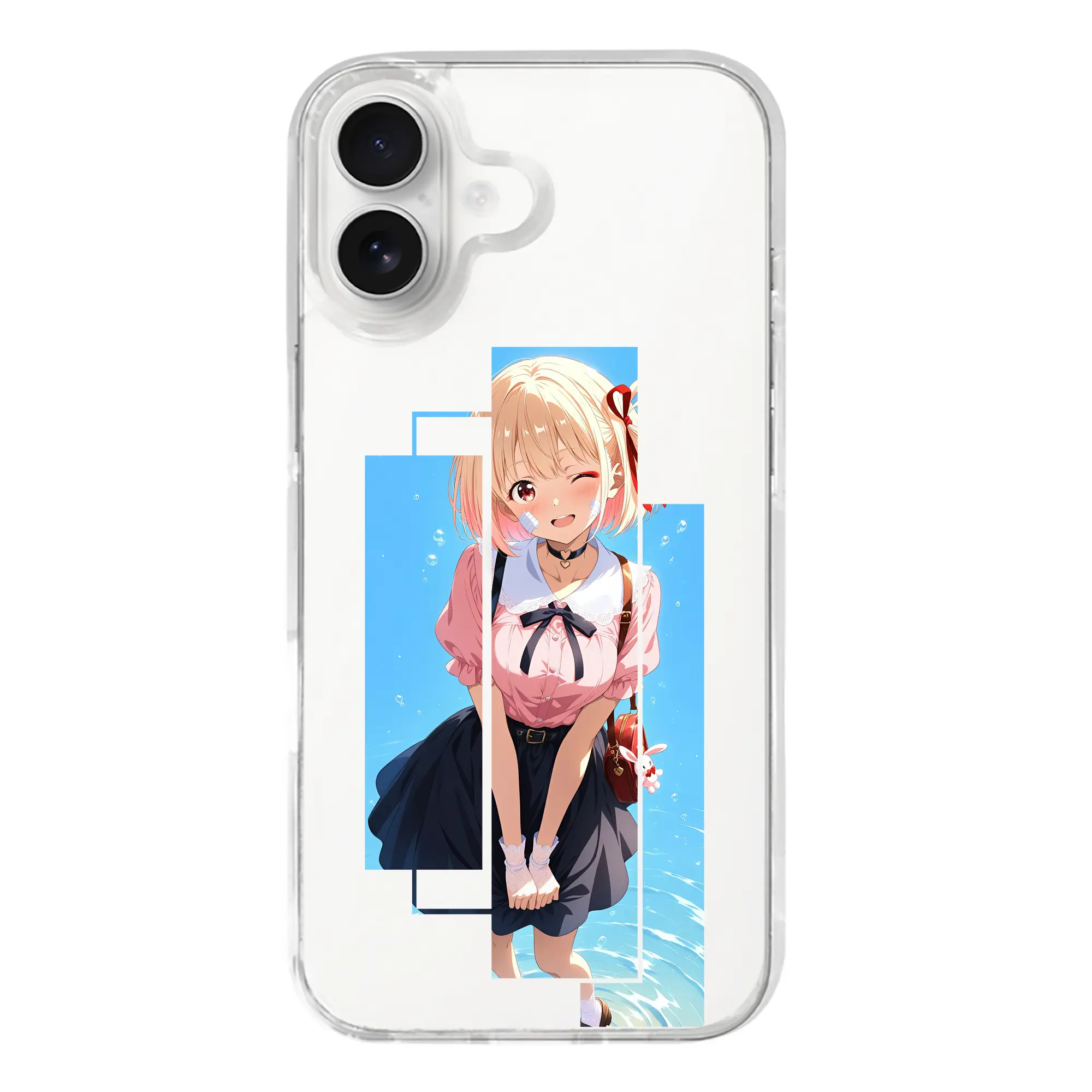 リコリス・リコイル グッズ,錦木千束 - iPhone 17シリーズ 透明スマホケース – 薄型・耐衝撃・精密フィット保護カバー